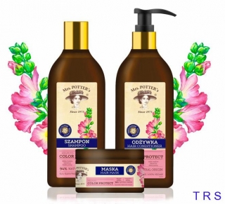 Mrs. POTTERs - VLASOVÝ ŠAMPÓN  TRIPLE  FLOWER  COLOR PROTECT