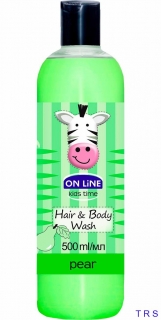ON LINE KIDS TIME HAIR&BODY WASH  PEAR