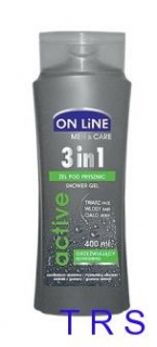 ON LINE Pánský sprchový gel ACTIVE  400ml