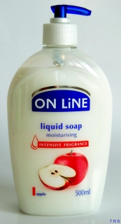 ON LINE TEKUTÉ MÝDLO APPLE      500ML