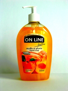 ON LINE  tekuté mýdlo BROSKEV 500ml
