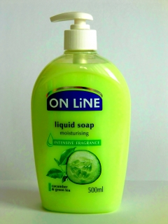 ON LINE TEKUTÉ MÝDLO OKURKOVÉ      500ML