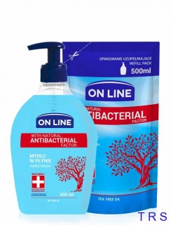 ON LINE  TEKUTÉ ANTIBAKTERIÁLNÍ MÝDLO ORIGINAL 500ml