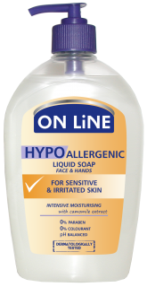 Tekuté mýdlo hypoalergenní  HEŘMÁNEK 500ml
