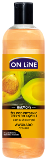 SPRCHOVÝ GEL/pěna do koupele 500ml AVOCADO
