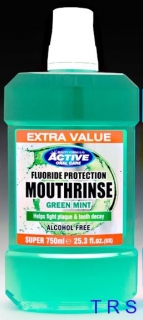 ACTIVE ÚSTNÍ VODA GREEN MINT 750ml 