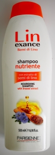 SEMI DI LINO VYŽIVUJÍI Vlasový šampón 500ml